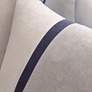 Thumbnail3 of Palisades Blue and Gray Cal King 7-Piece Comforter Set more views
