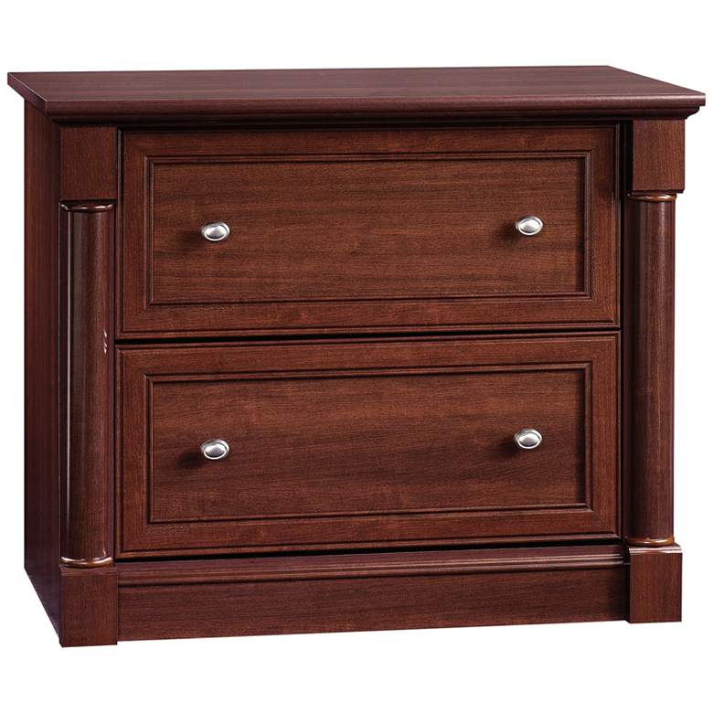 Image 2 Palladia 36 3/4" Wide Cherry 2-Drawer Lateral File Cabinet