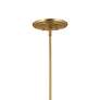7_Pallas 42 3/4" Wide Brushed Natural Brass 8-Light Chandelier more views