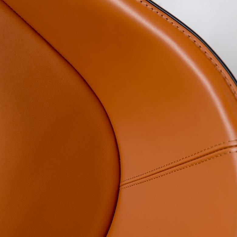 Image 6 Pallas Cognac Black Leather Armchair more views