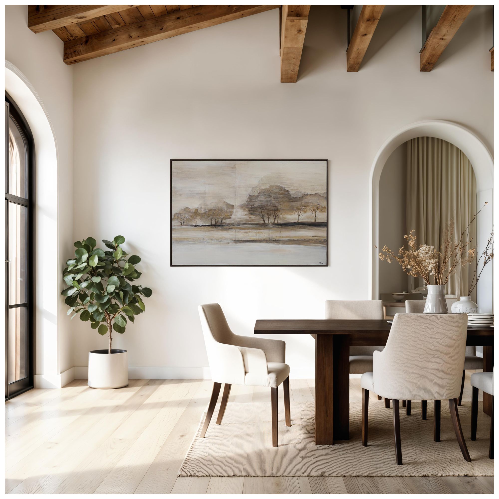 Image 4 Pallini 40" H x 60" W Canvas Art more views