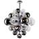 Pallocino 25" Wide Chrome 15-Light Chandelier