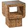 Pallston 18" Wide Natural Water Hyacinth Accent Table