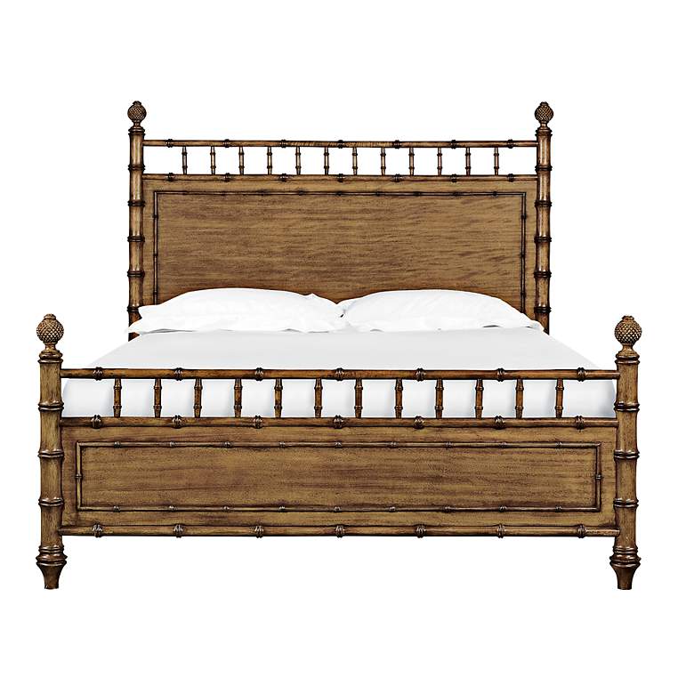 Image 1 Palm Bay Toffee and Bamboo Queen Bed