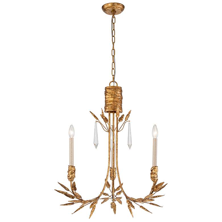 Image 1 Palm d'Or 3 Light Chandelier