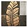 Palm Embossed Faux Leather I 24" Square Wall Art