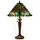 Palm Leaf Tiffany Style Table Lamp