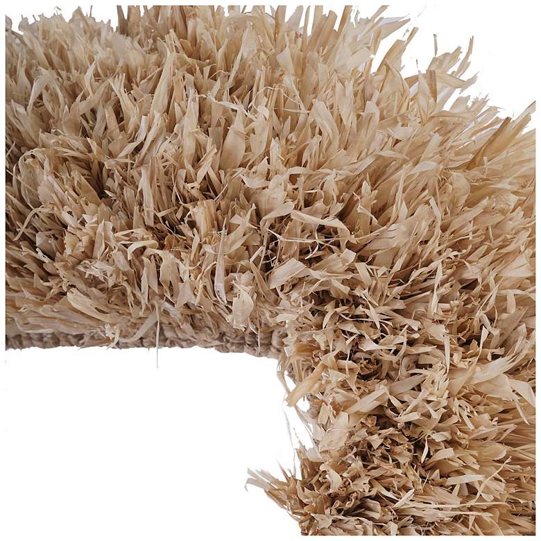 Image 5 Palm Natural Sisal Rectangular Wall Mirror more views
