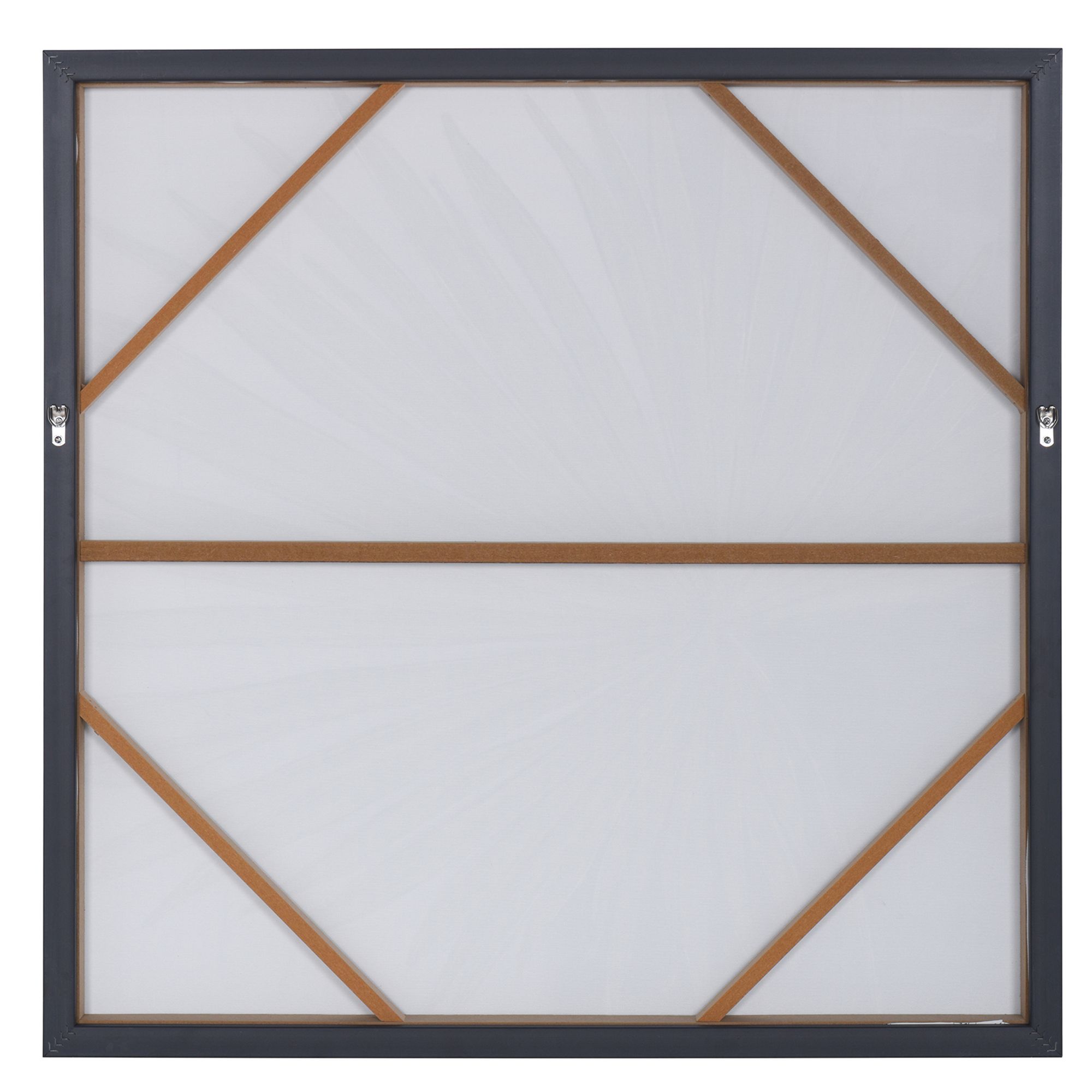 Image 4 Palm Play II 30"W x 30"H Hand Embellished Framed Canvas Wall Art more views