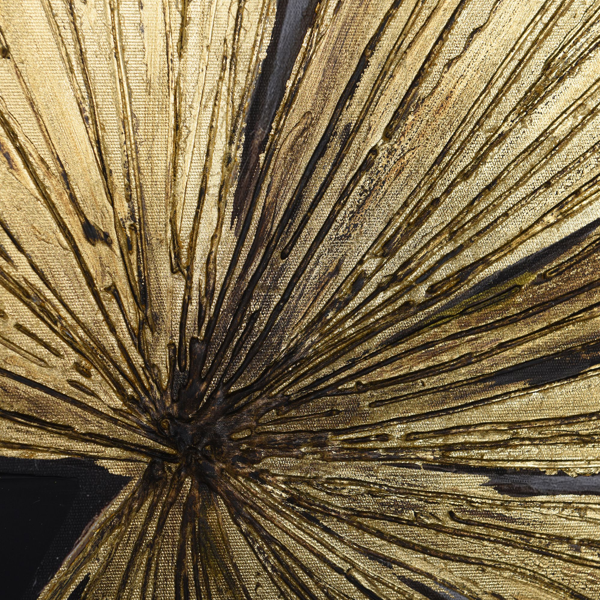 Image 5 Palm Play II 30"W x 30"H Hand Embellished Framed Canvas Wall Art more views