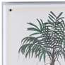 Palm Tree II 26" High Shadow Box Framed Canvas Wall Art