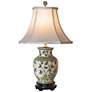 2_Palm Tree Oasis 23" Traditional Porcelain Vase Table Lamp