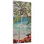 Palm Tree Wimsy 48" High 2-Piece Giclee Printed Wall Art Set