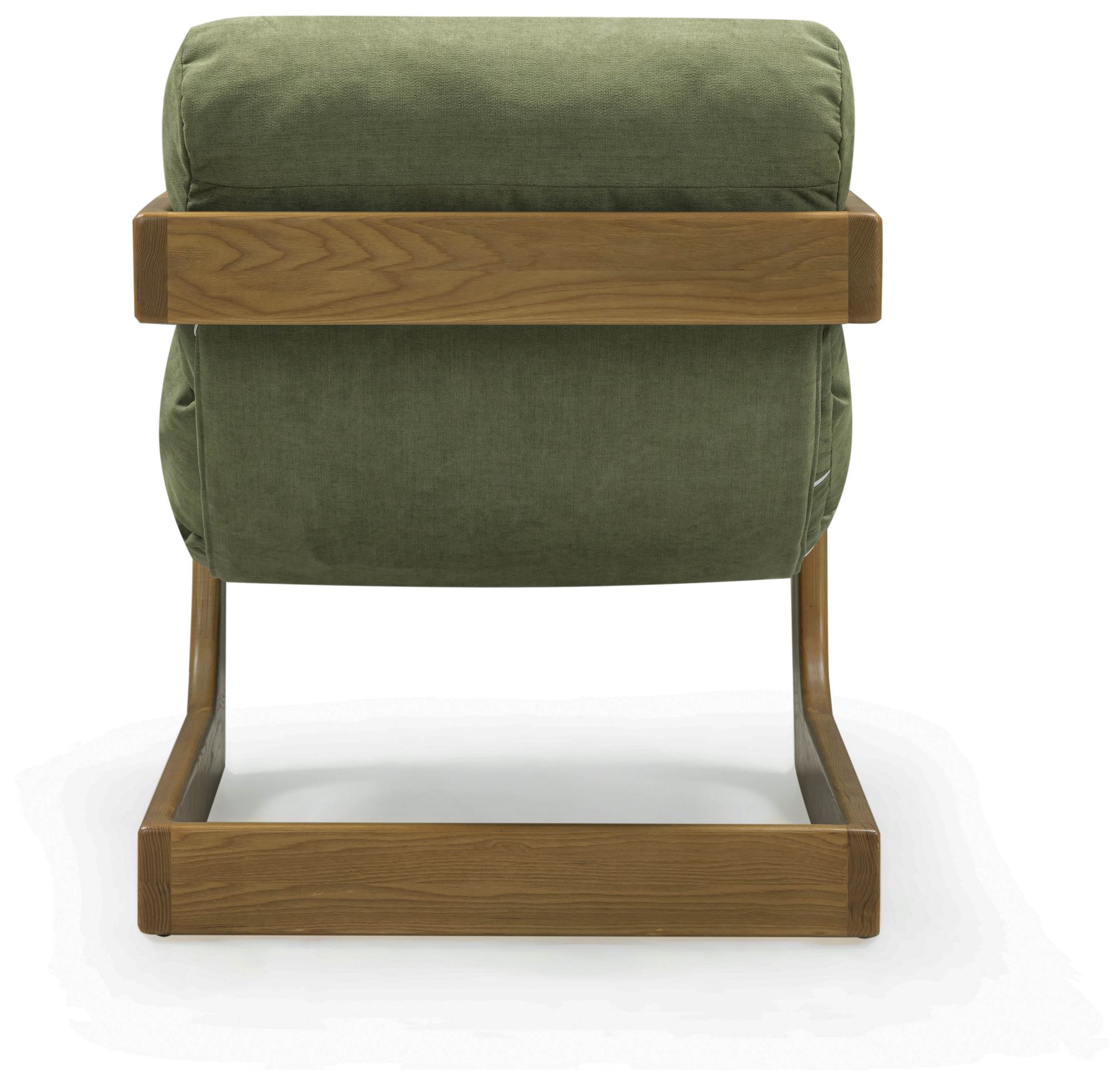 Image 4 Palma Green Upcycled Fabric Accent Chair more views