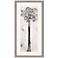 Palmae 30"W x 60"H Framed Art