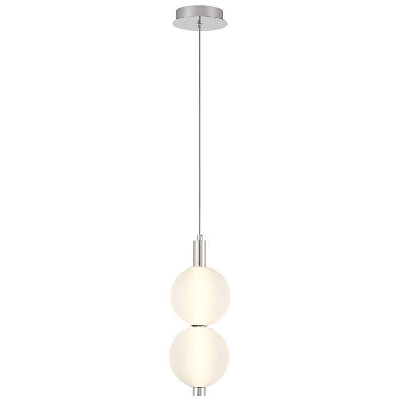 Image 1 Palmas 16" LED Pendant Nickel