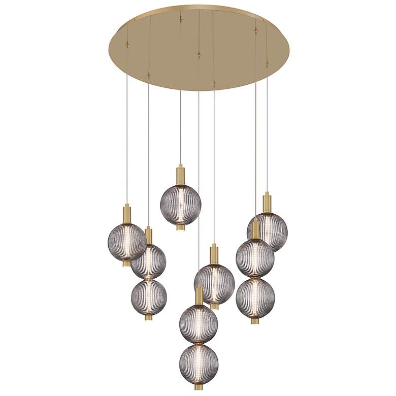 Image 2 Palmas 30" LED Pendant Gold more views