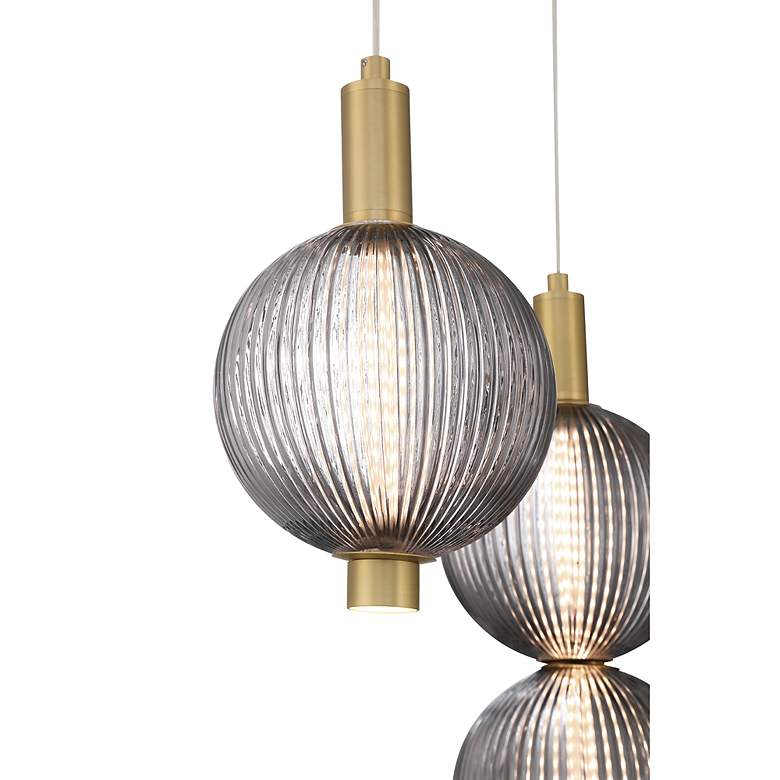 Image 4 Palmas 30" LED Pendant Gold more views