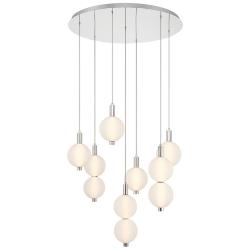 Palmas 30" LED Pendant  Nickel