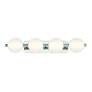Palmas 4 Light Vanity  Nickel