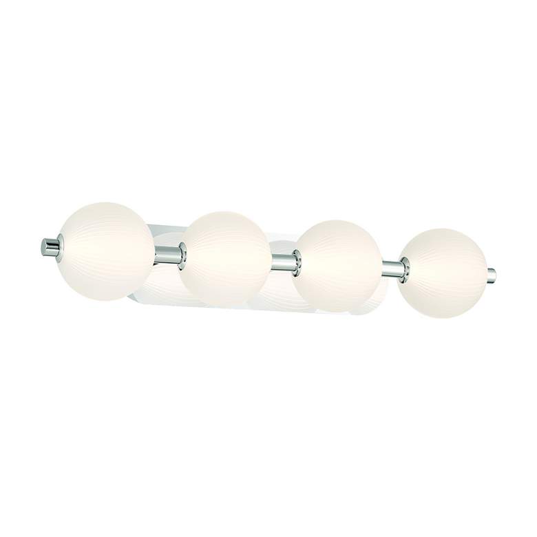 Image 3 Palmas 4 Light Vanity  Nickel more views