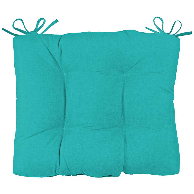 Image 1 Palmdale Canvas Aruba 24 1/2" Wide Tufted Chair Back Cushion