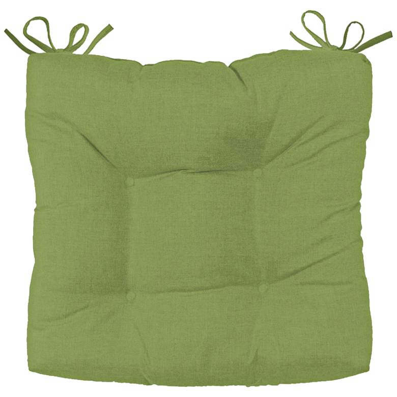 Image 1 Palmdale Canvas Ginkgo 19 inch Wide Tufted Chair Cushion