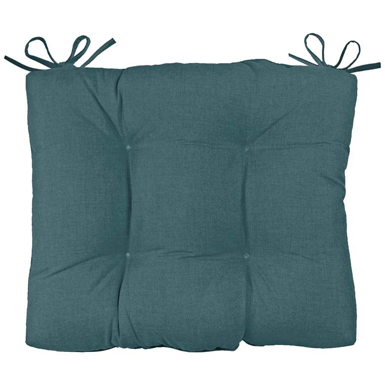 Image 1 Palmdale Cast Lagoon 24 1/2" Wide Tufted Chair Back Cushion