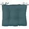 Palmdale Cast Lagoon 24 1/2" Wide Tufted Chair Back Cushion