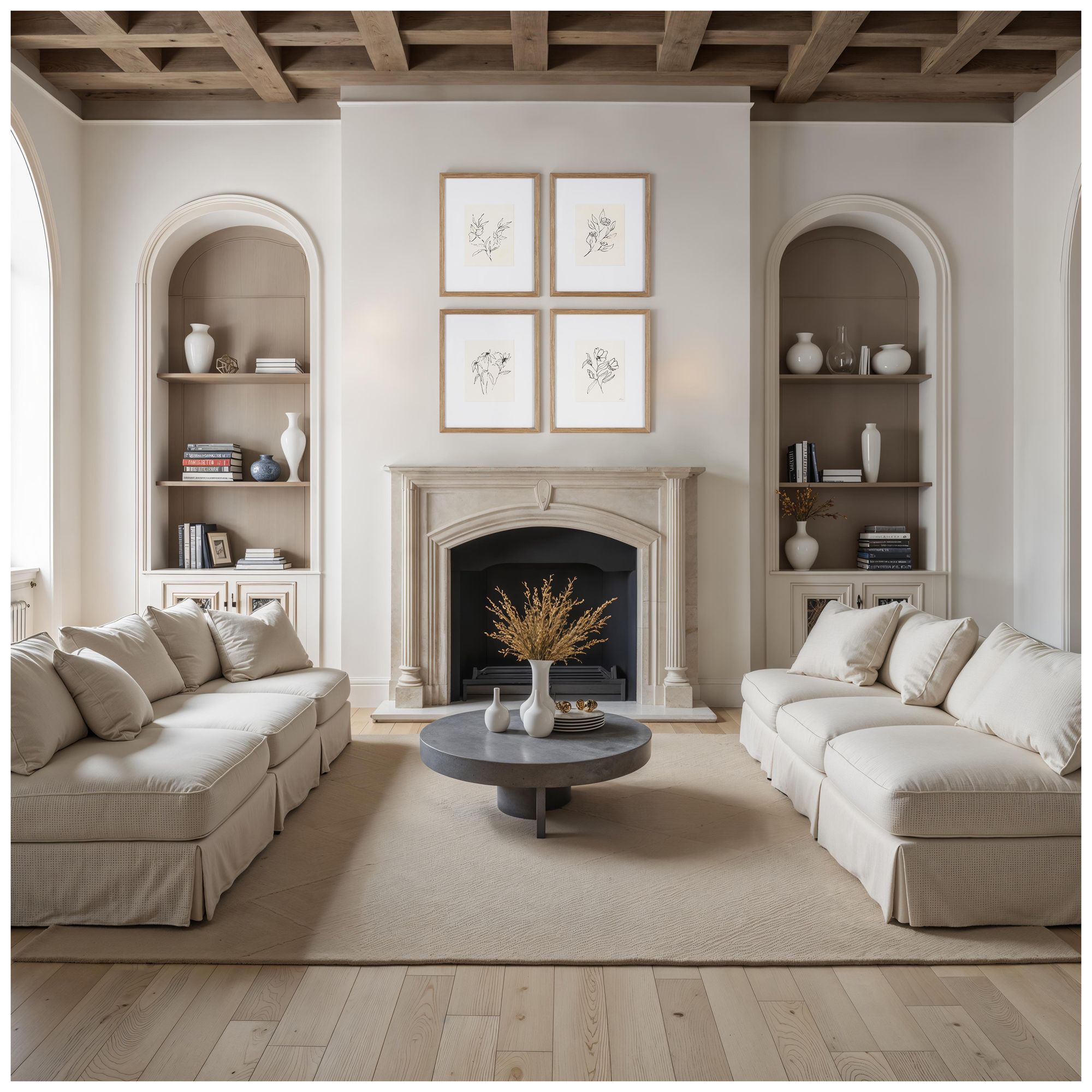 Image 5 Palmela 16.0" Wide Wall Decor, Printed Artwork (4 Piece Set) more views