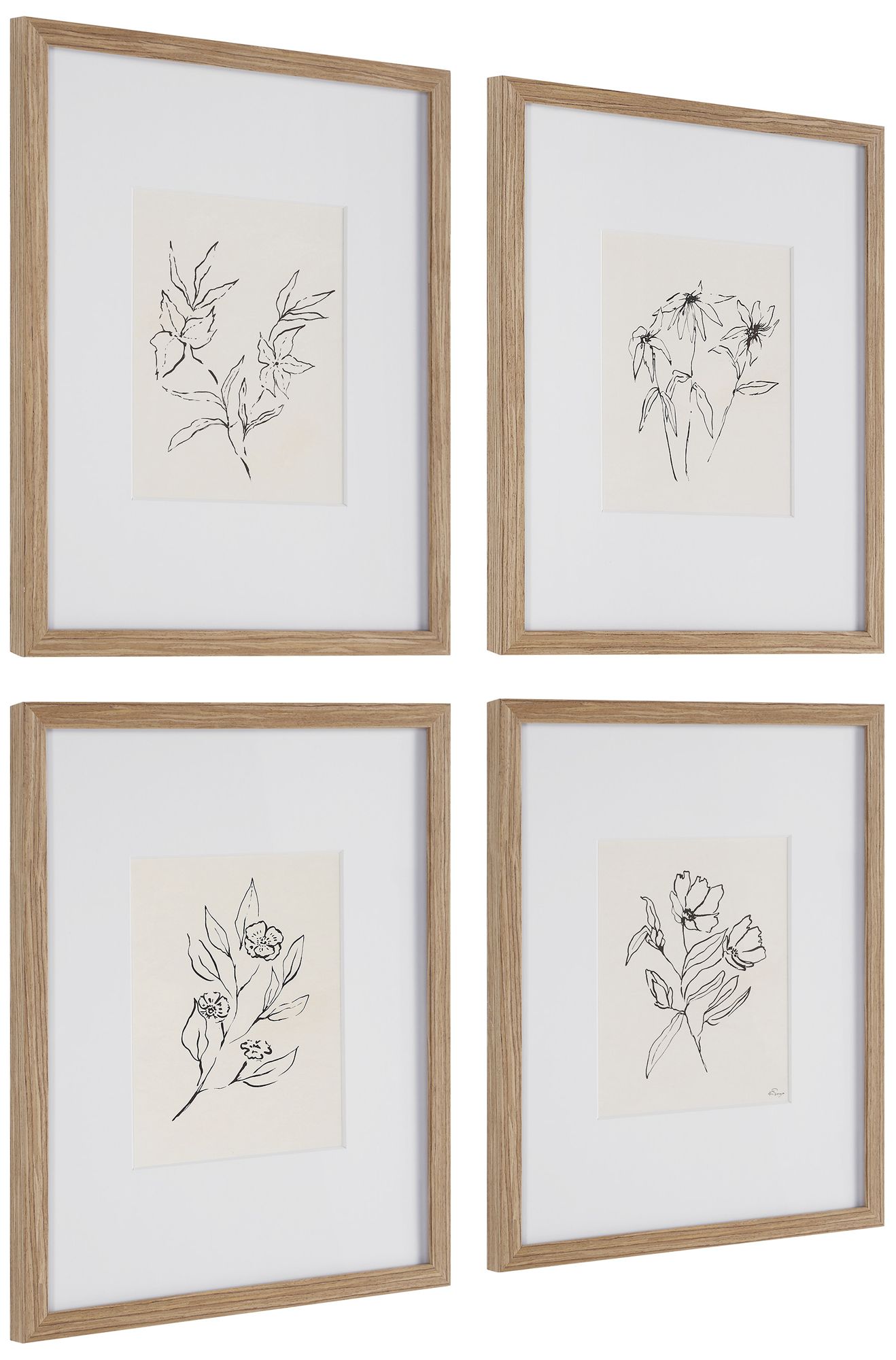 Image 7 Palmela 16.0" Wide Wall Decor, Printed Artwork (4 Piece Set) more views