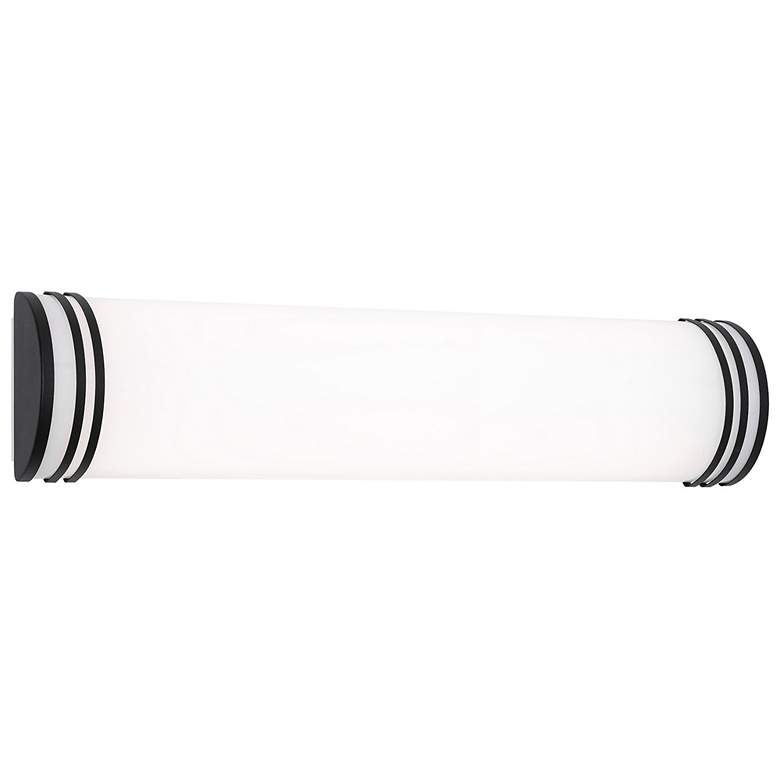Image 1 Palmer 3.5" Wide Black LED Vanity Light