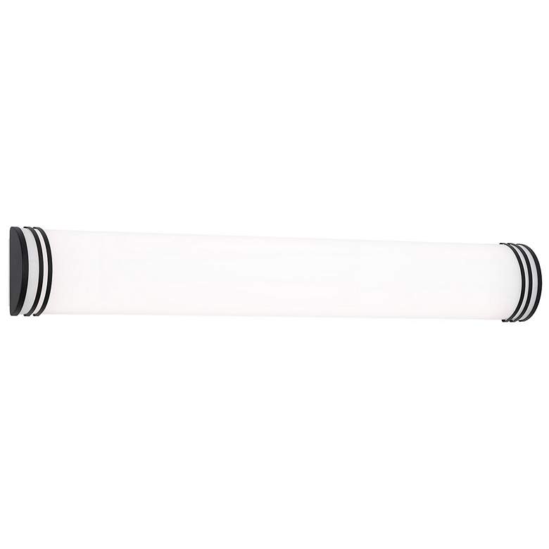 Image 1 Palmer 3.5" Wide Black LED Vanity Light