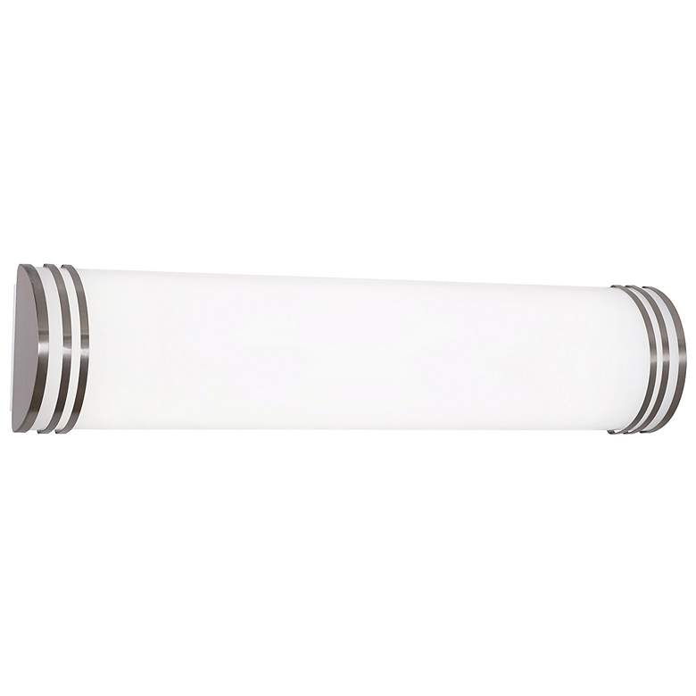 Image 1 Palmer 3.5" Wide Satin Nickel LED Vanity Light