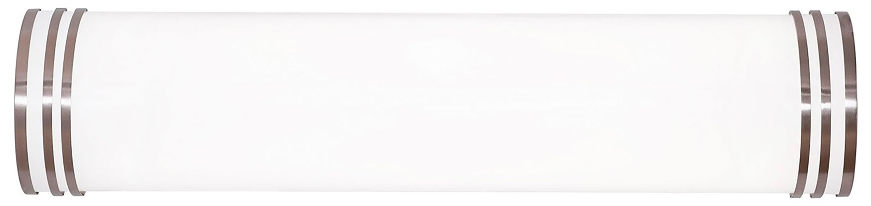 Image 2 Palmer 3.5" Wide Satin Nickel LED Vanity Light more views