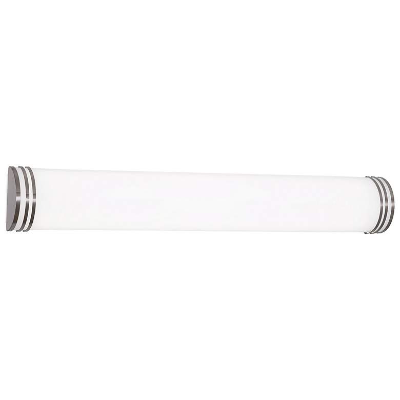 Image 1 Palmer 3.5" Wide Satin Nickel LED Vanity Light
