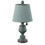 4_Palmer Antique Urn Coastal Blue Accent Table Lamp more views