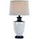 Palmer Navy Blue Two-Tone Table Lamp