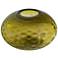 Palmgren 9.2" High Green Short Round Glass Vase