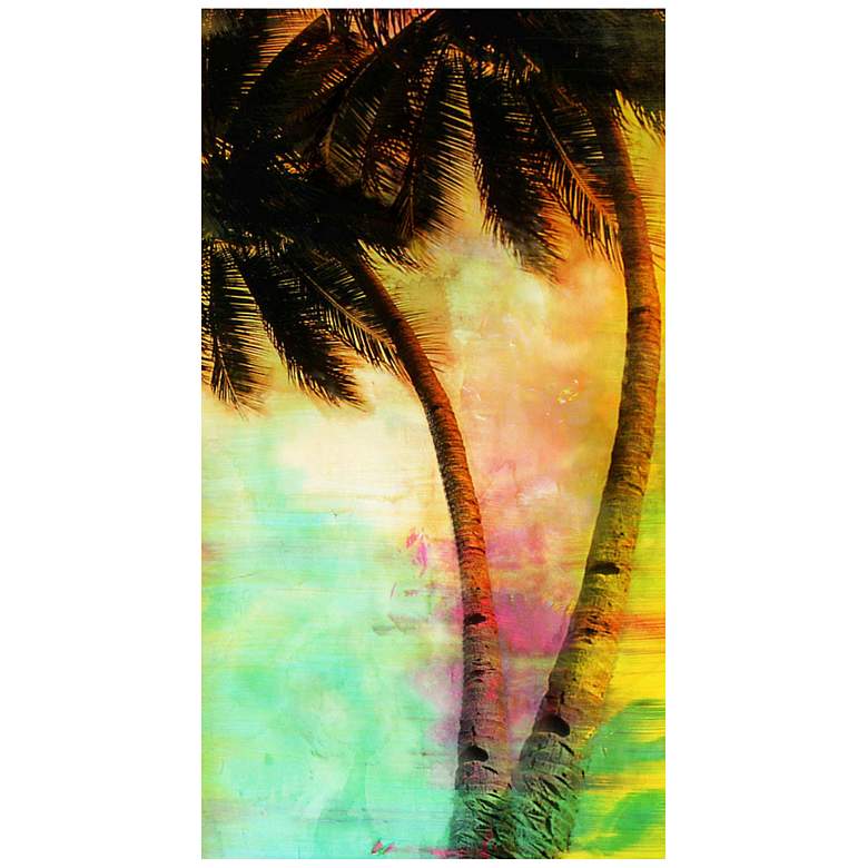Image 1 Palms II 22 inch High Abstract Canvas Giclee Wall Art