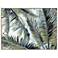 Palms in the Sky 50" Wide Framed Giclee on Canvas Wall Art