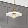 1_Paloma 14" Wide Olde Brass Pendant Light