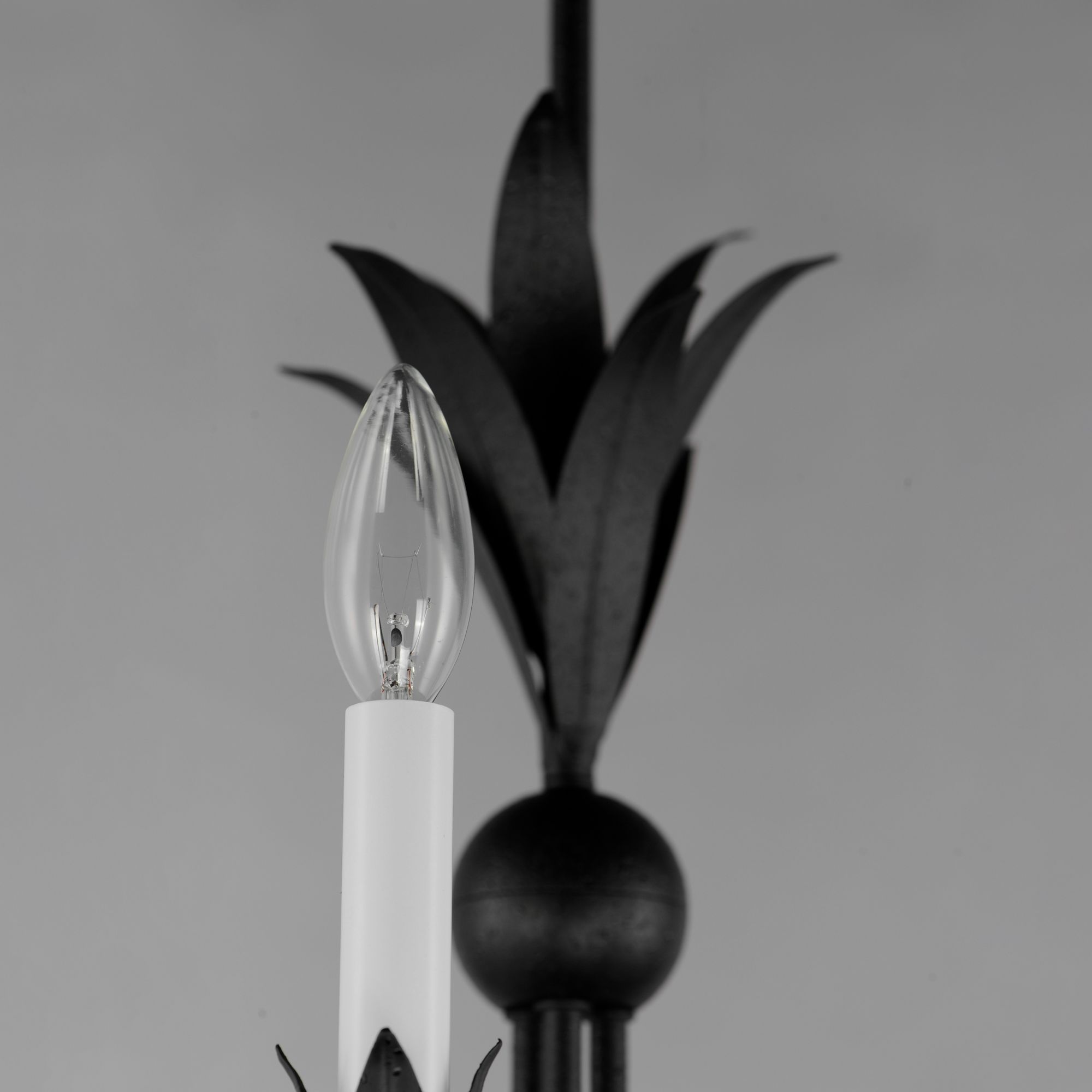 Image 6 Paloma 3-Light Chandelier - Black more views