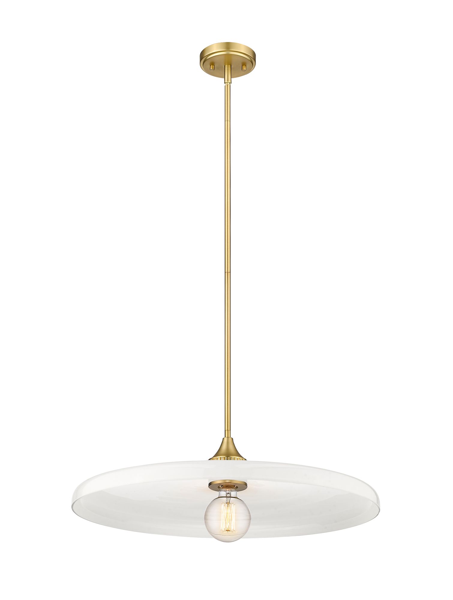Image 5 Paloma by Z-Lite Olde Brass 24 inch 1 Light Pendant more views