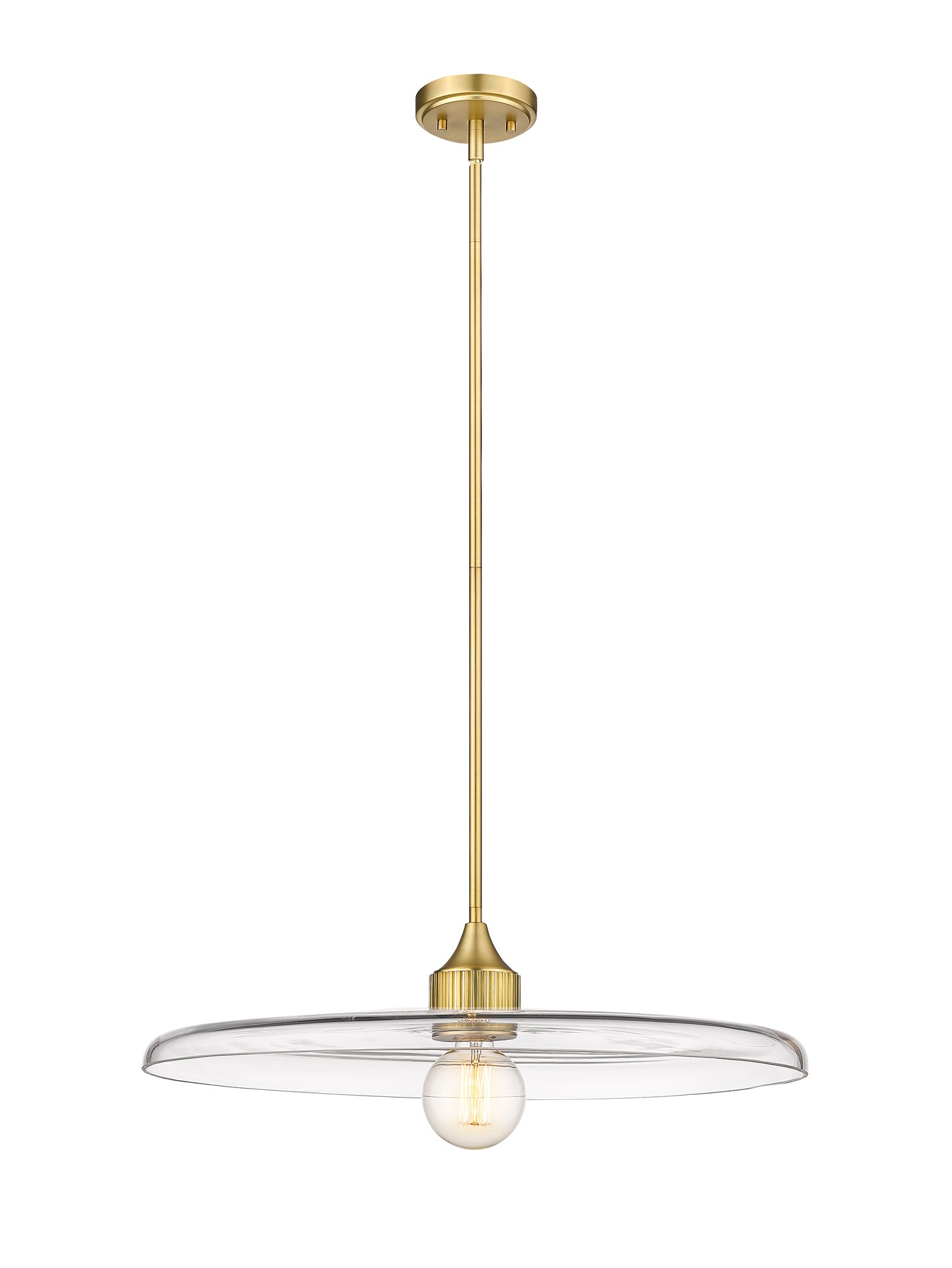 Image 6 Paloma by Z-Lite Olde Brass 24 inch 1 Light Pendant more views