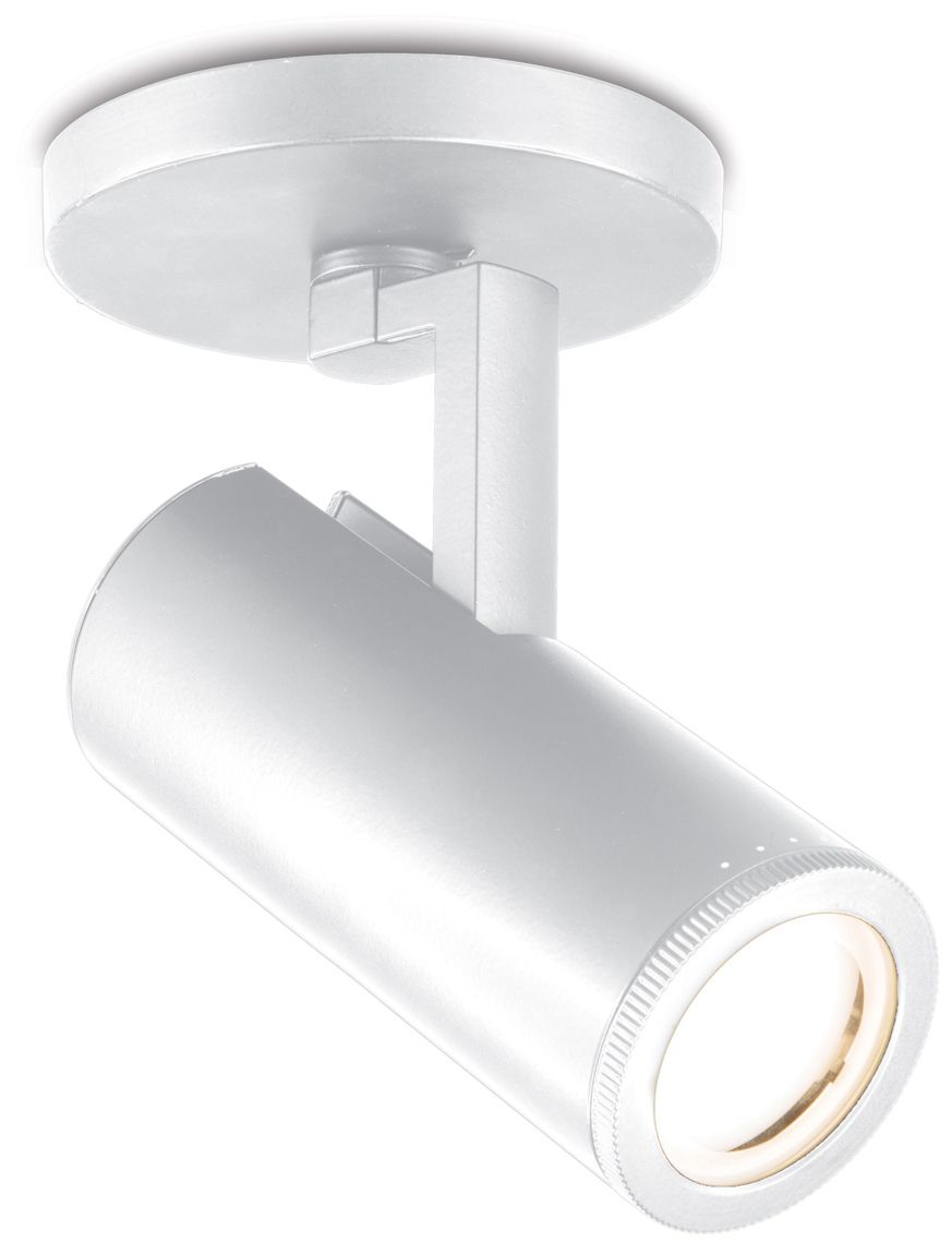 Paloma White Adjustable 3000K LED Track Ceiling Spot Light