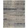 Palomar Abstract Hand Knotted Blue Area Rug 5'-6" x 8'-6"