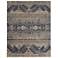 Palomar Trellis & Lattice Hand Knotted Blue Area Rug 5'-6" x 8'-6"