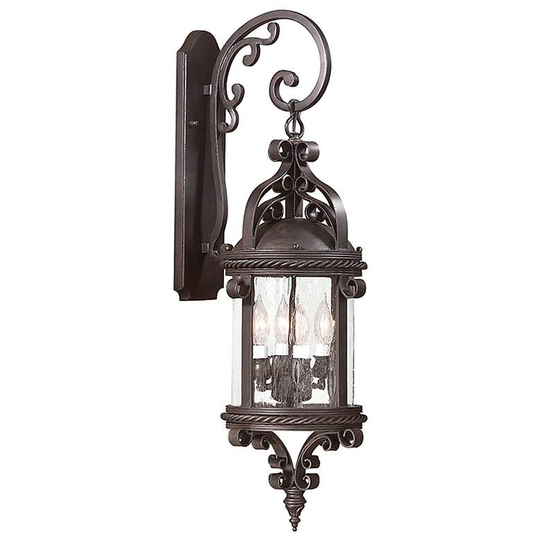 Image 1 Pamplona 30" High Old Bronze Outdoor Wall Light