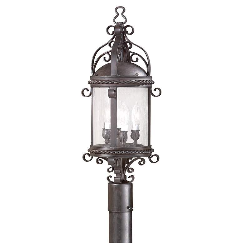 Image 1 Pamplona Collection 26 5/8 inch High Outdoor Post Light
